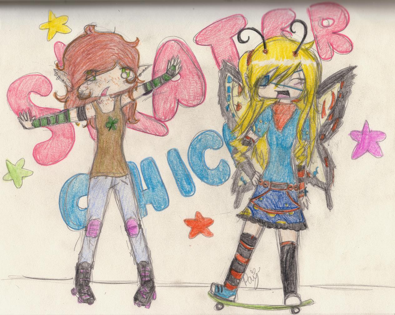 Skater Chicks - Alma's Request by QueenPaige