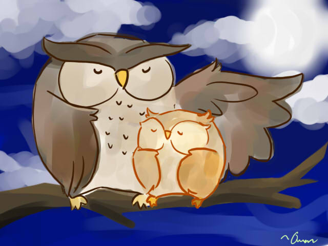 Owls by QueenPaige