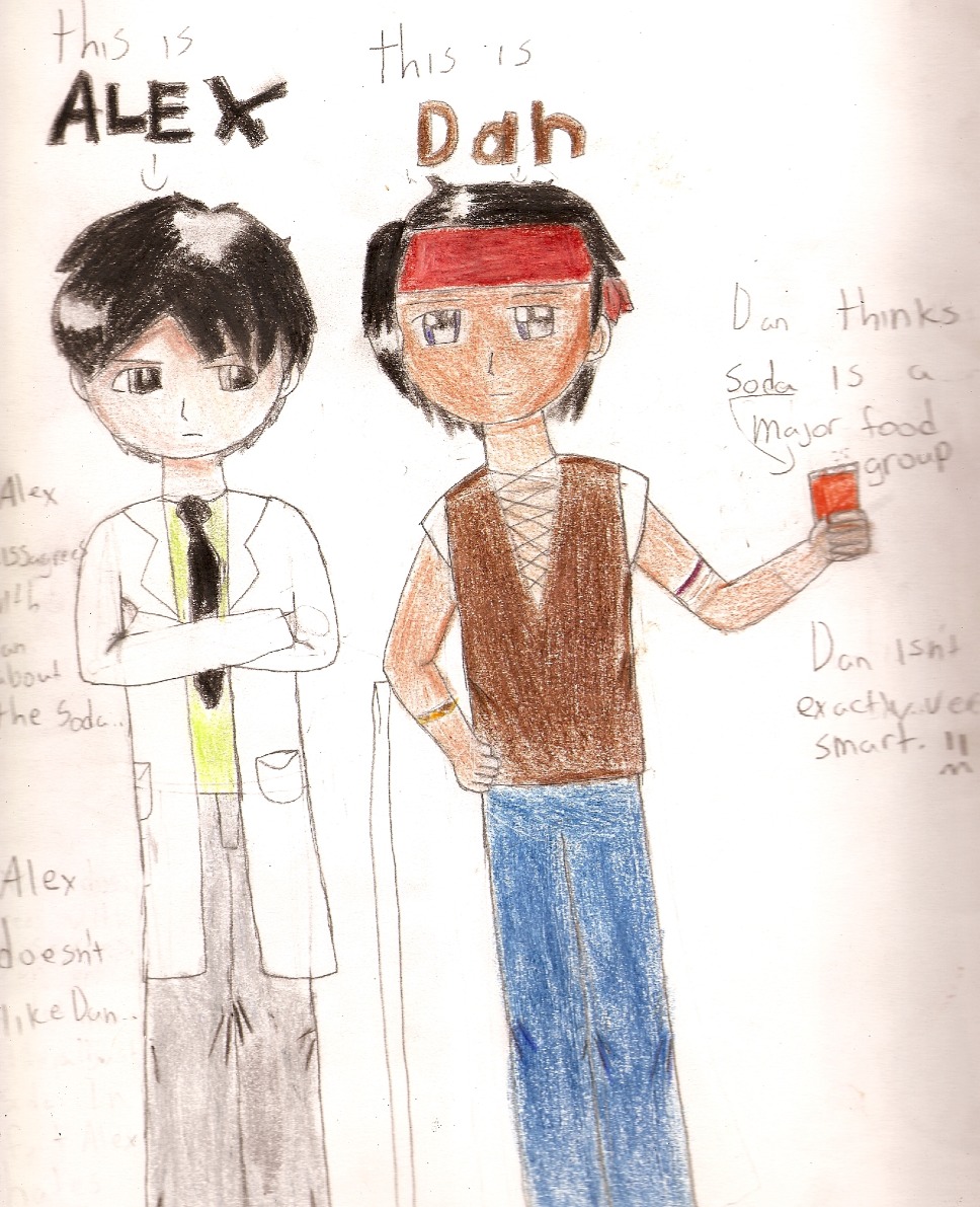 Dan and Alex by QueenofRed