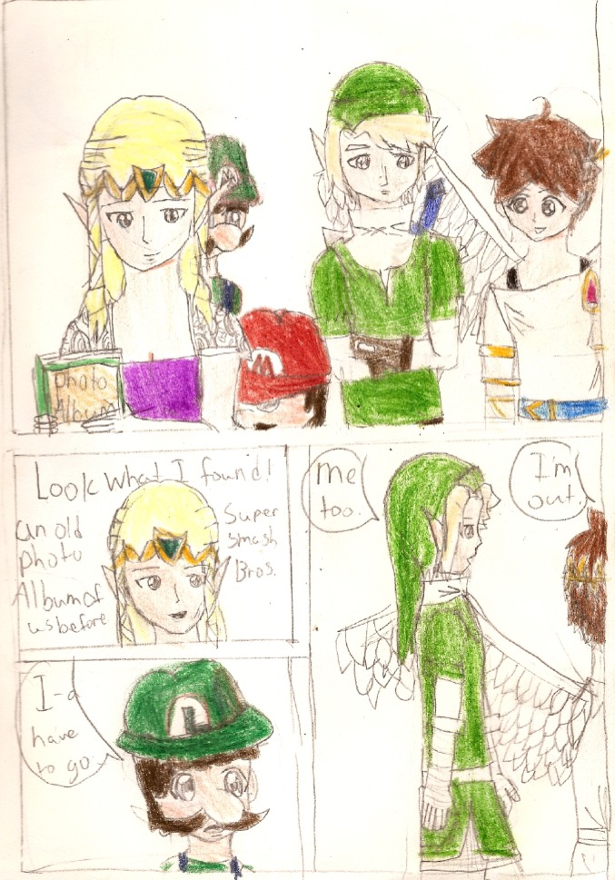 why you should never give Zelda an old photo album (Prt 1) by QueenofRed