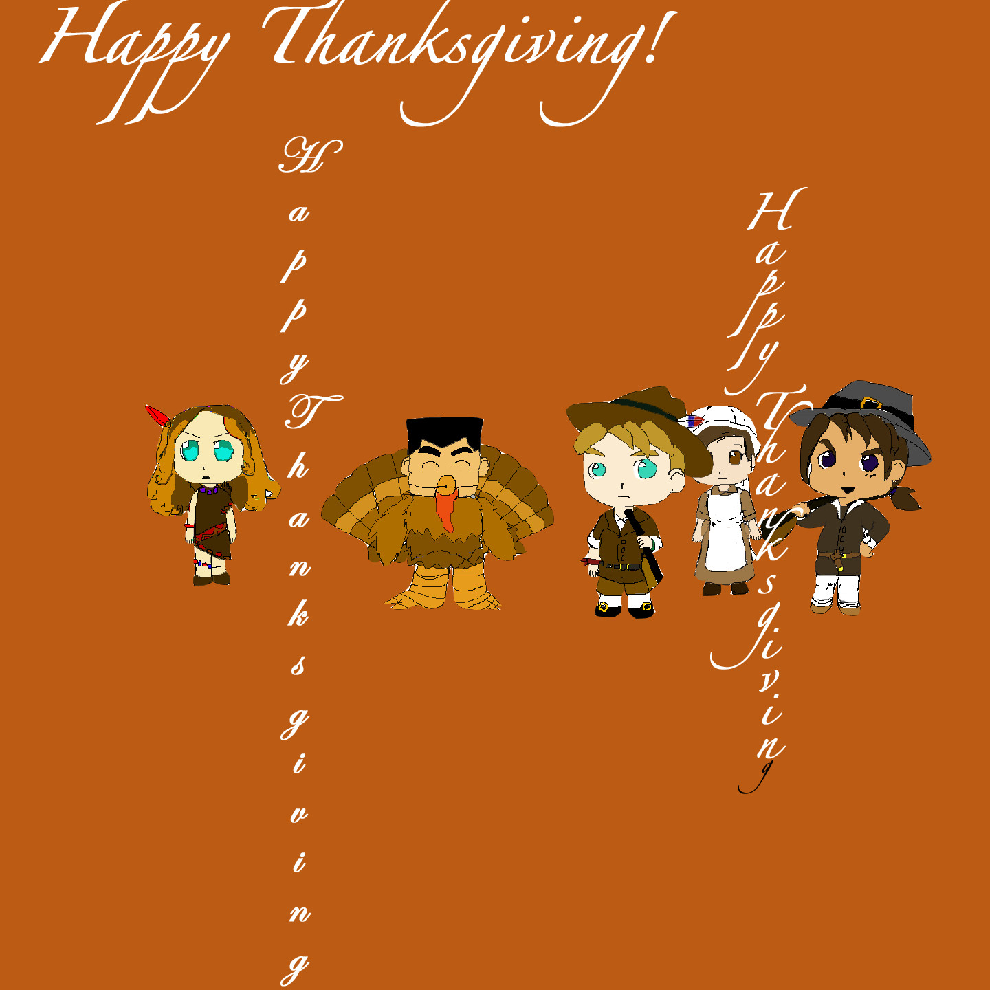 Happy Thanksgiving from MajorHarvestMoonFan by QueenofRed