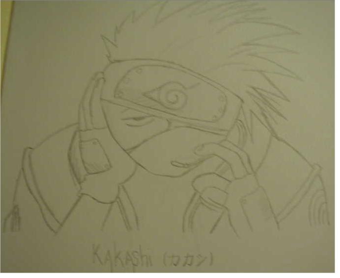 kakashi looking bored/normal...whatever) by Quezzi
