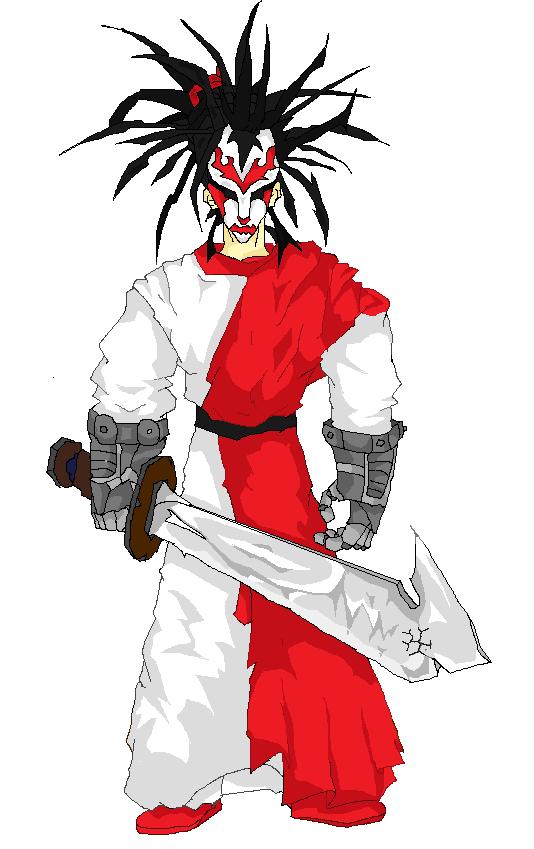 kabuki warrior by qazqaz1