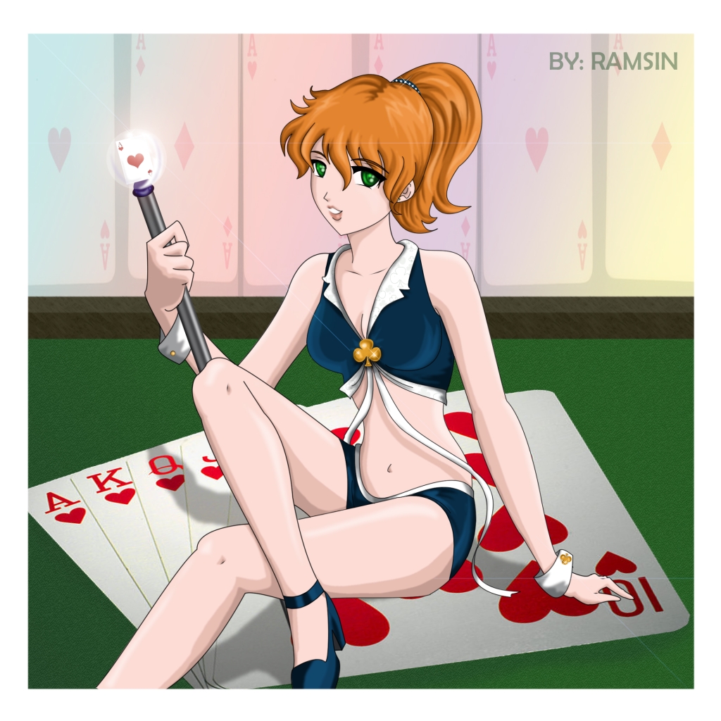 Queen Poker by RAMSIN