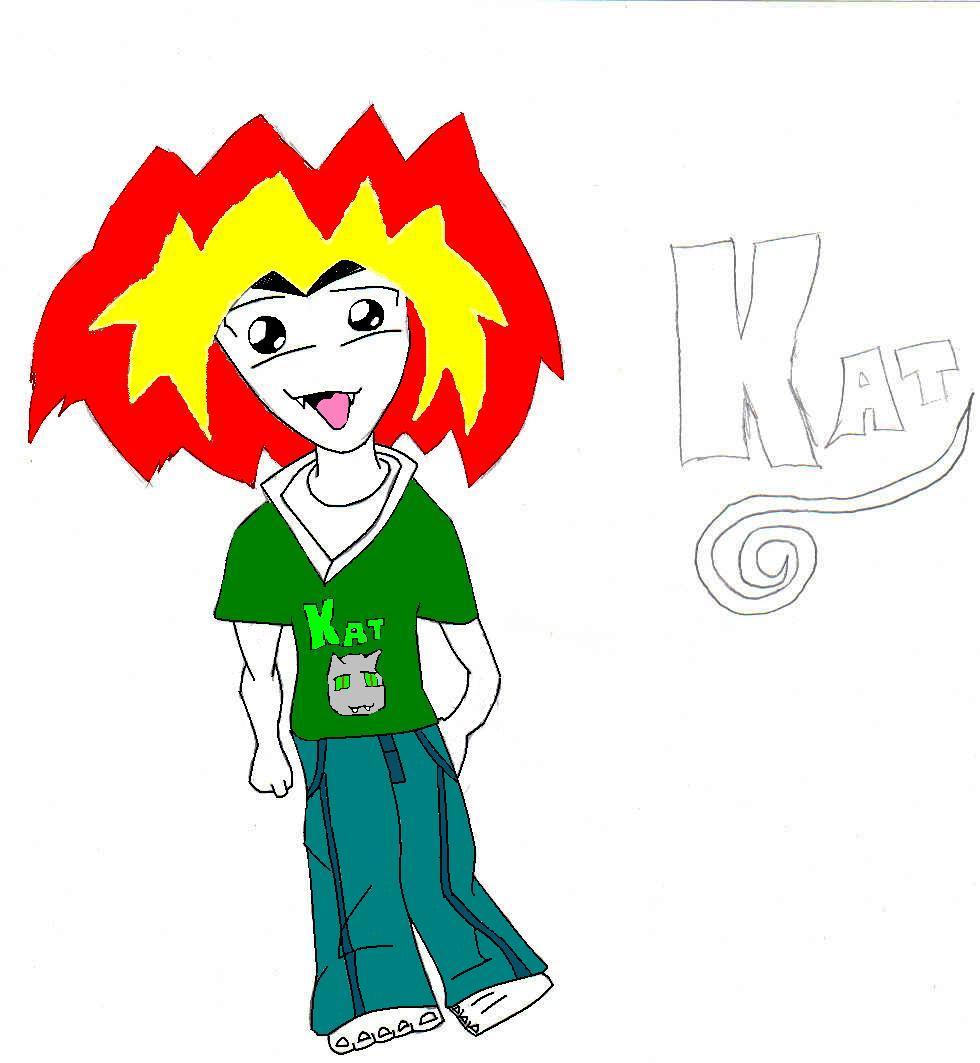 Kat (colored) by REfanatic