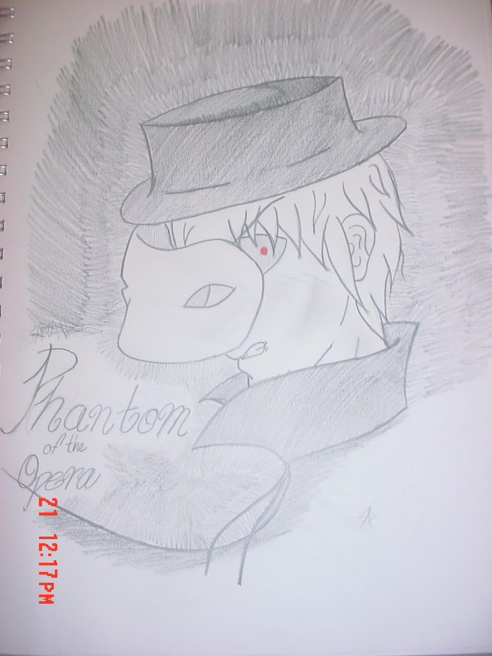 Phantom of the Opera anime style by RIKUSGAL