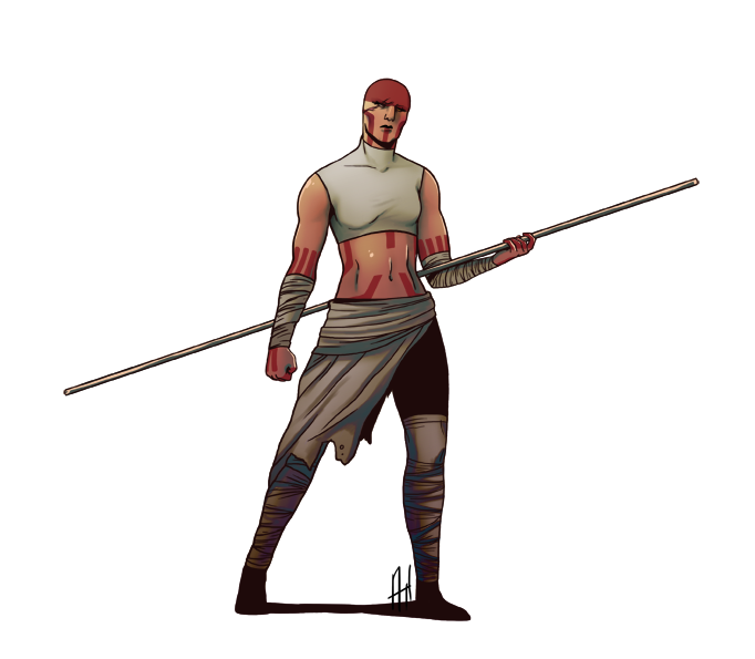 OC 04 - CHARACTER DESIGN - Fan art by RMOraquel