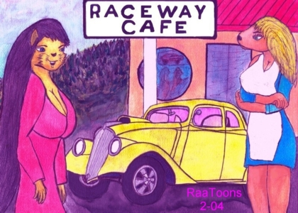 RaceWay Cafe by RaaToons