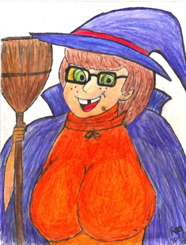 Velma  Halloween Costom by RaaToons