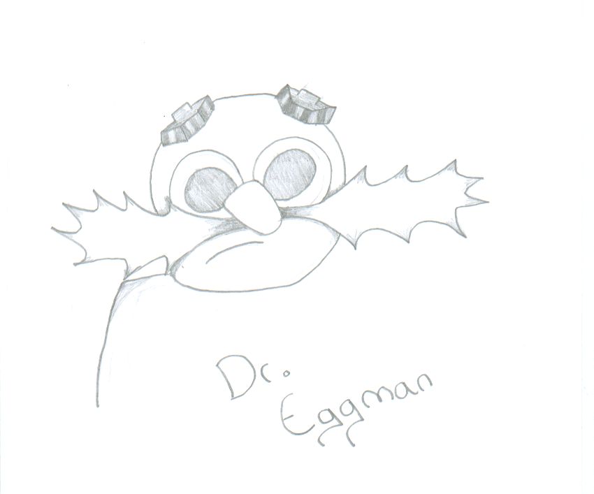 Dr Eggman by RachelTheFox