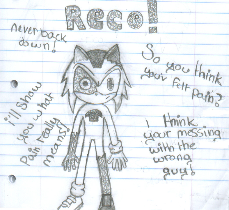 Reco (doodle) by RachelTheFox