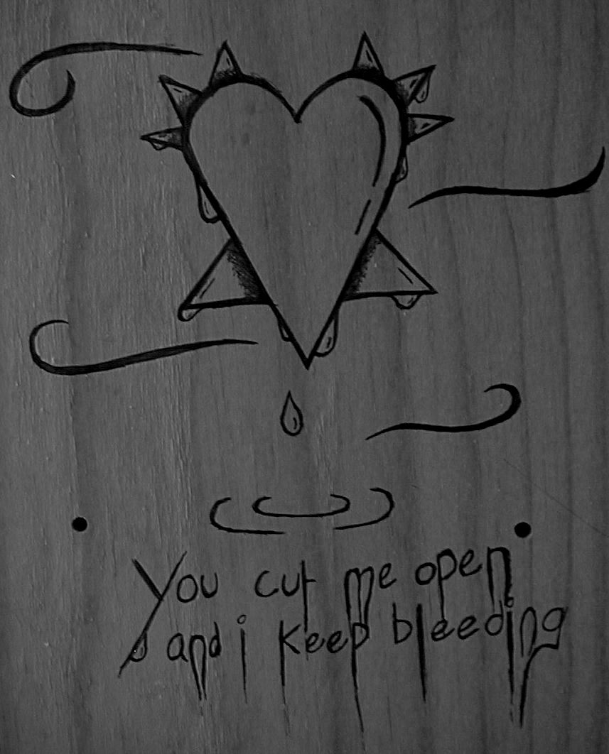 You Cut Me Open... by RachelTheFox
