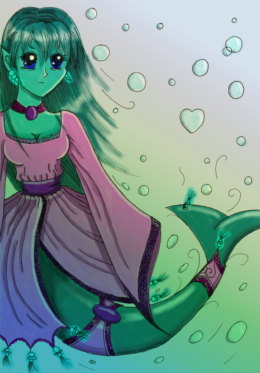 Mystique The Mermaid by RachelTheFox