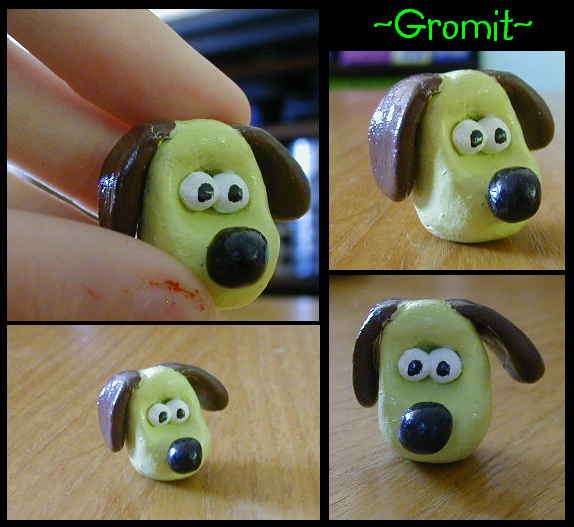 Clay modal of Gromit by RachelTheFox