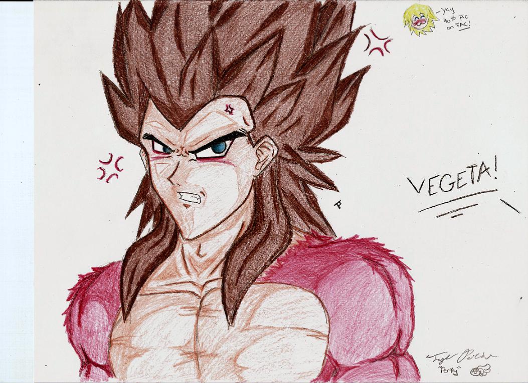 Angry Vegeta (what else is new? lol) by Radioactive_froggy