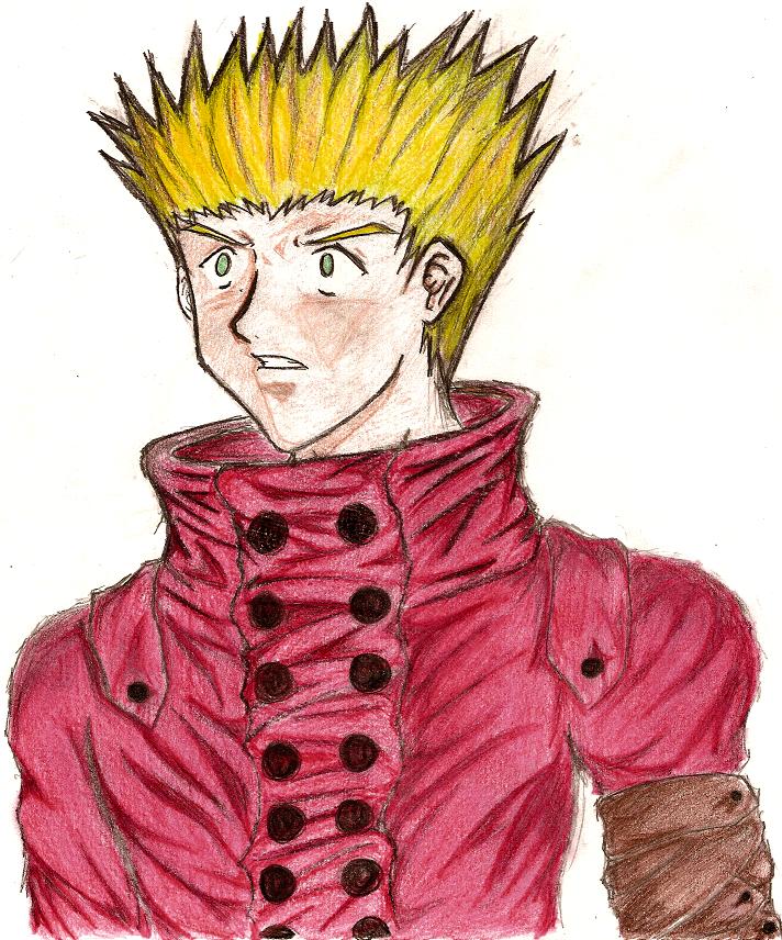 sucky vash coloring practice by Radioactive_froggy