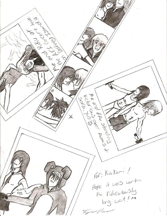 Kiakami and Riku Photo Album :D by Radioactive_froggy