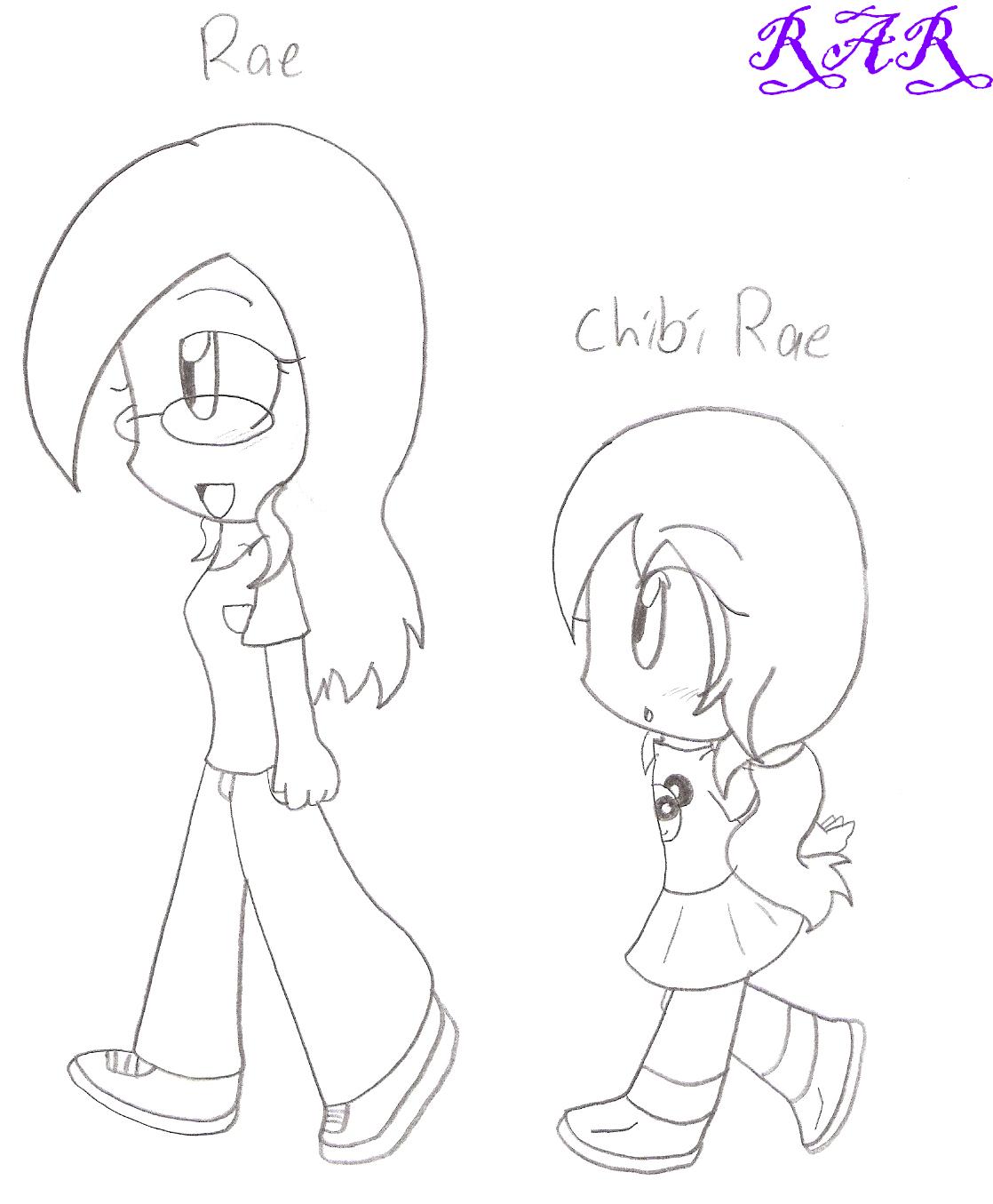 Rae and Chibi-Rae by RaeAshleyRodri
