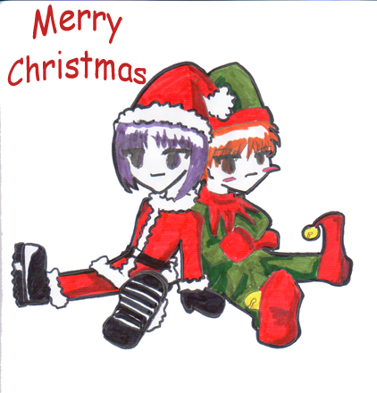 A Fruity Christmas- Kyo and Yuki by Raenef