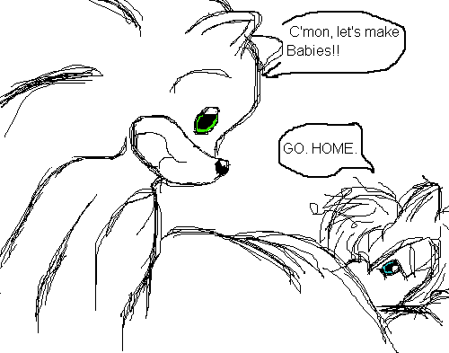 Sonic just wants some lovin' by RagdollOBD