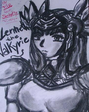 Lenneth the Valkyrie - 4 a friend by Raiden