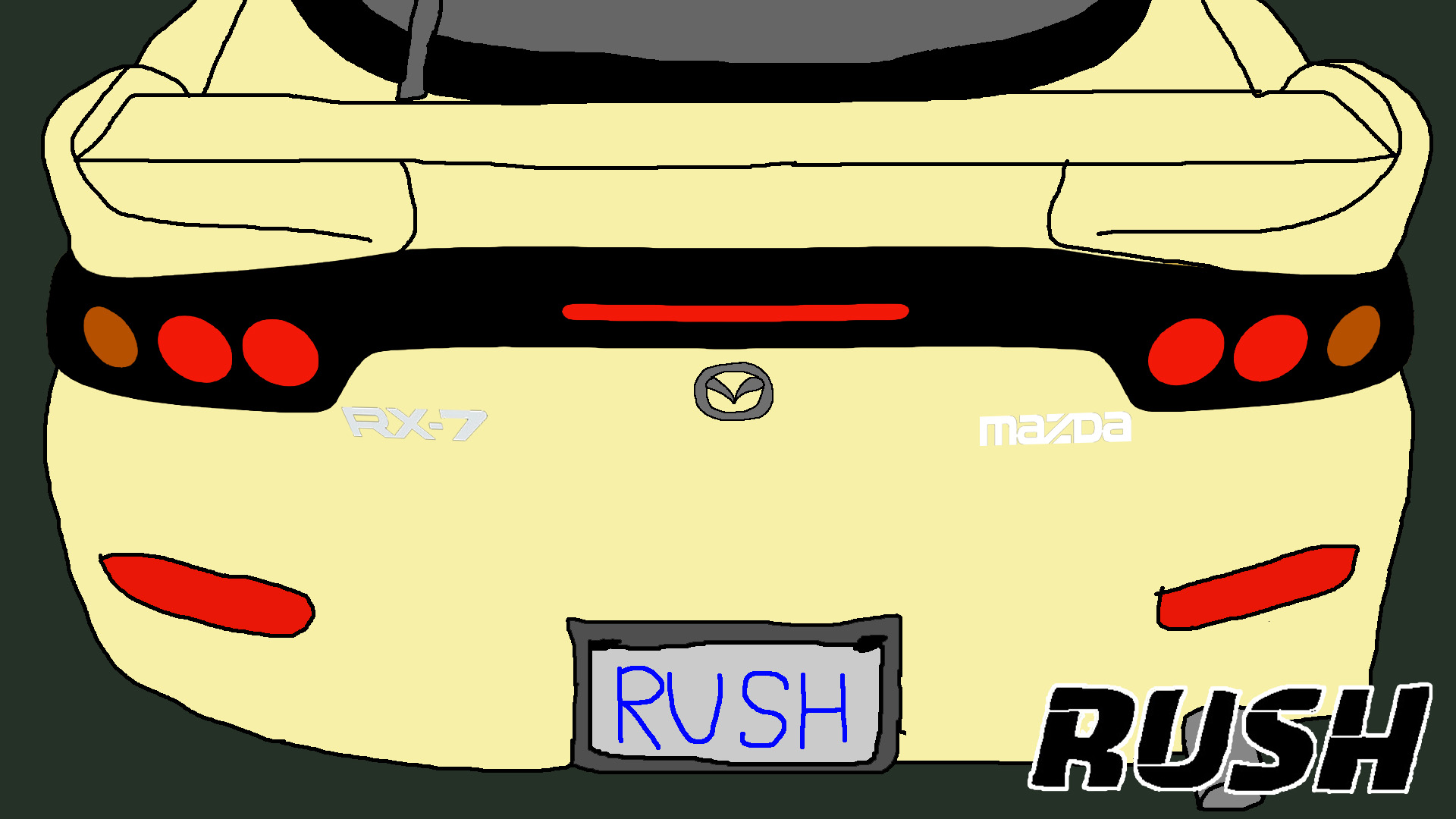 Rush (2015 Game) Mazda RX-7 Teaser by Rainbow-Dash-Rockz