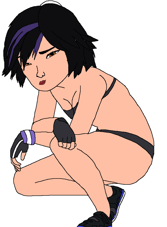 Gogo Tomago with Bathing Suit by Rainbow-Dash-Rockz