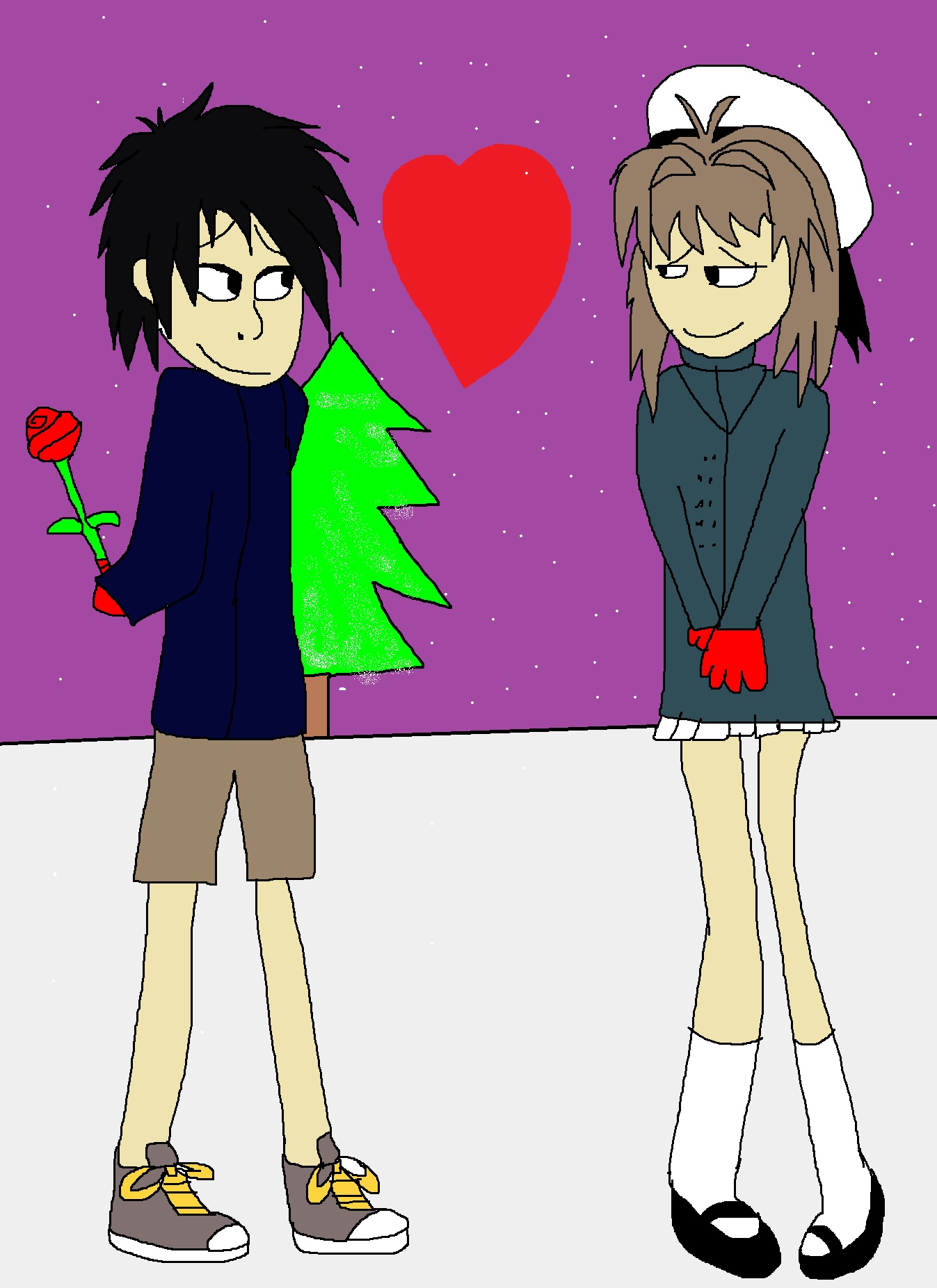 Hiro and Sakura's True Love Christmas by Rainbow-Dash-Rockz