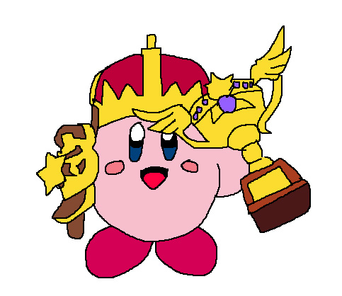 Kirby has won the True Arena by Rainbow-Dash-Rockz