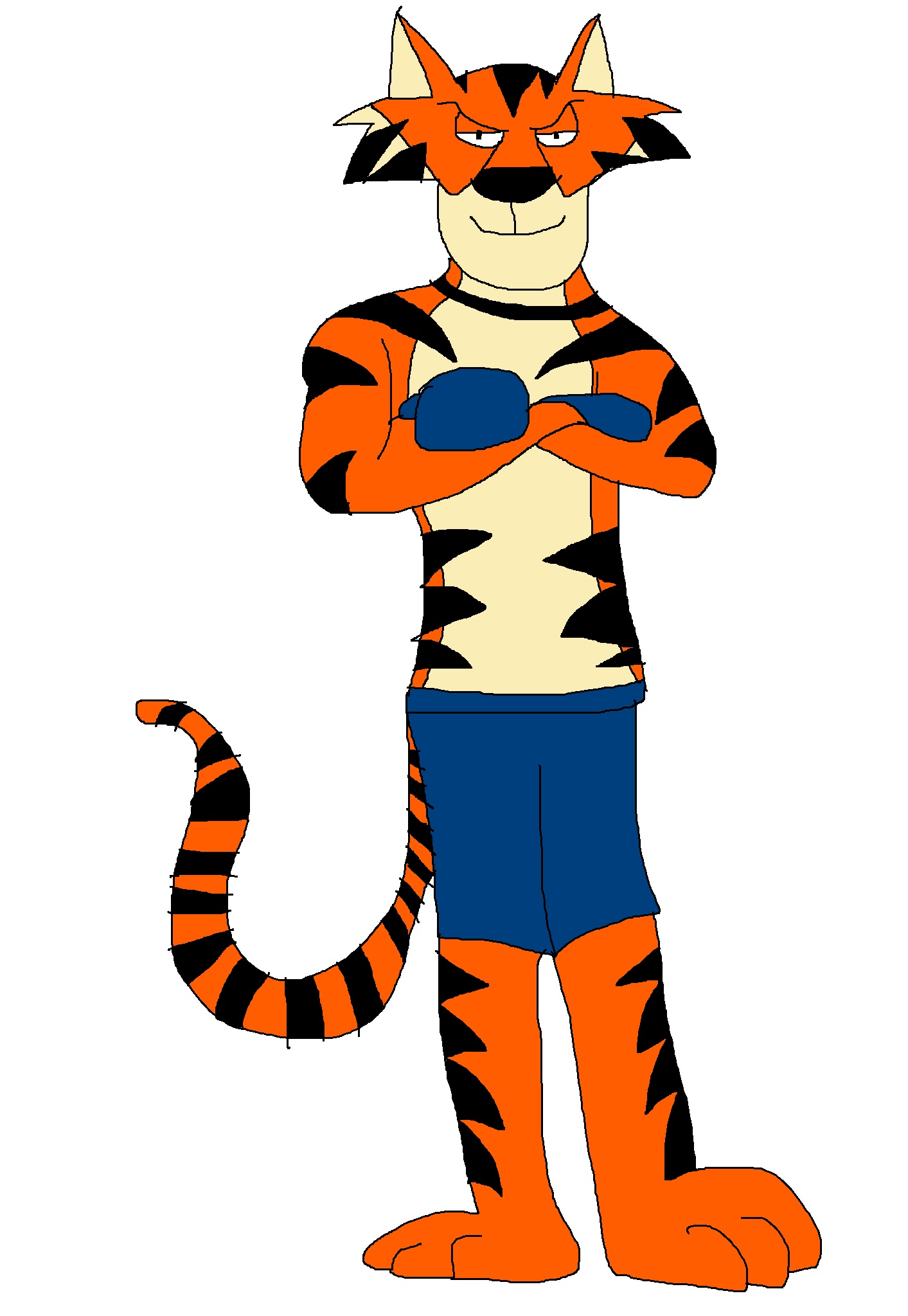 Vitaly the Boxing Tiger by Rainbow-Dash-Rockz
