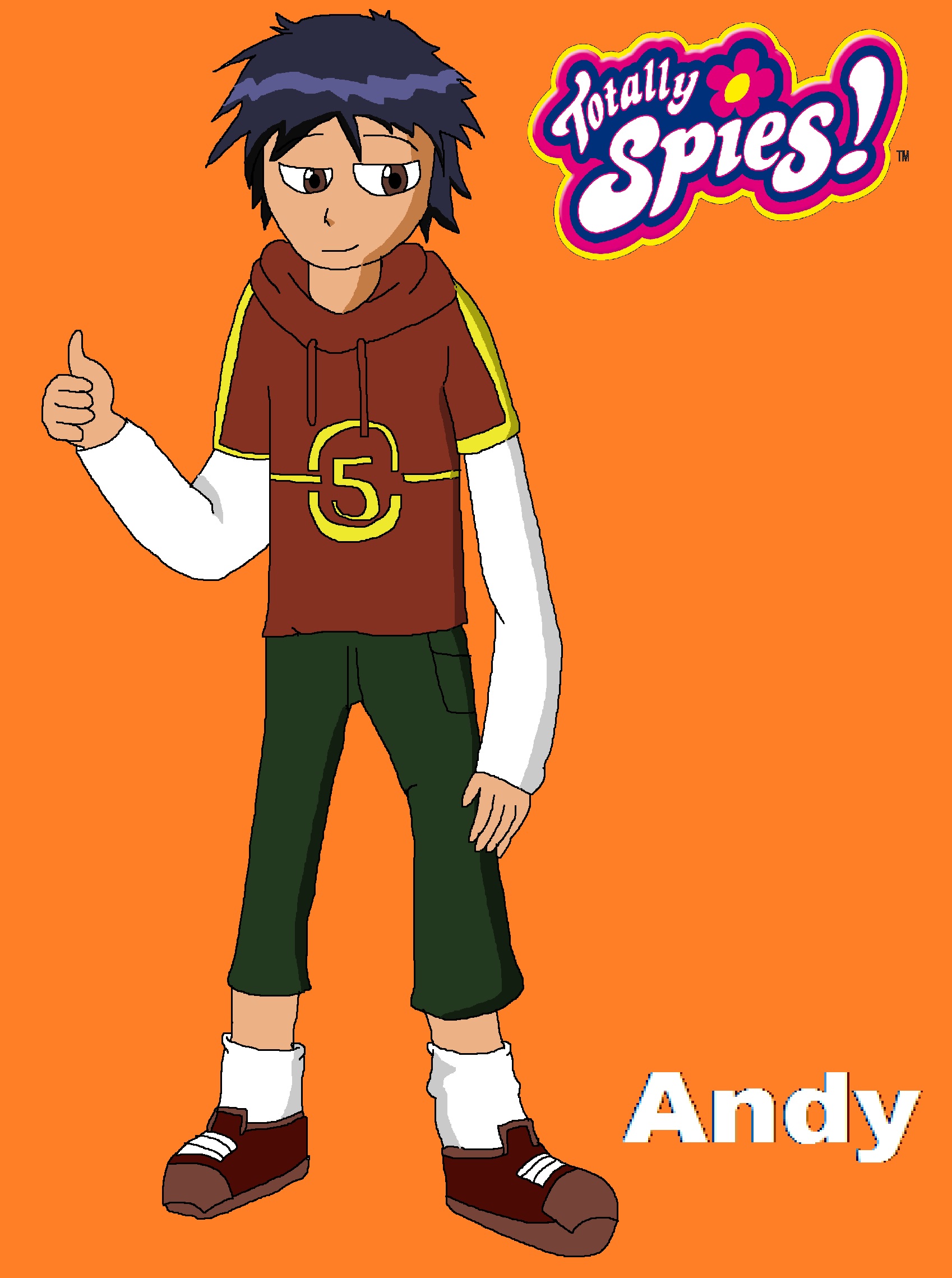 Andy from Totally Spies by Rainbow-Dash-Rockz