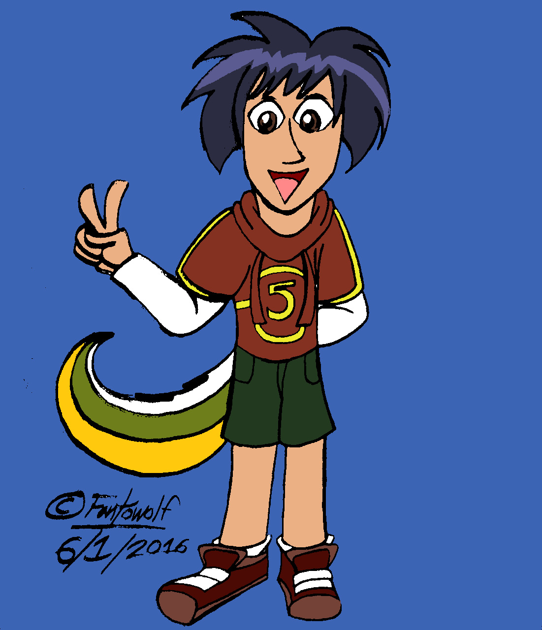 Andy from Totally Spies colored by Rainbow-Dash-Rockz