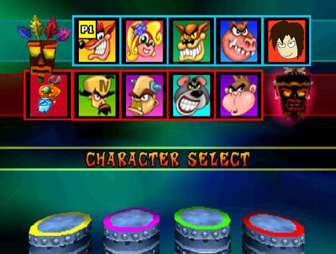 Crash Bash - Character Select by Rainbow-Dash-Rockz