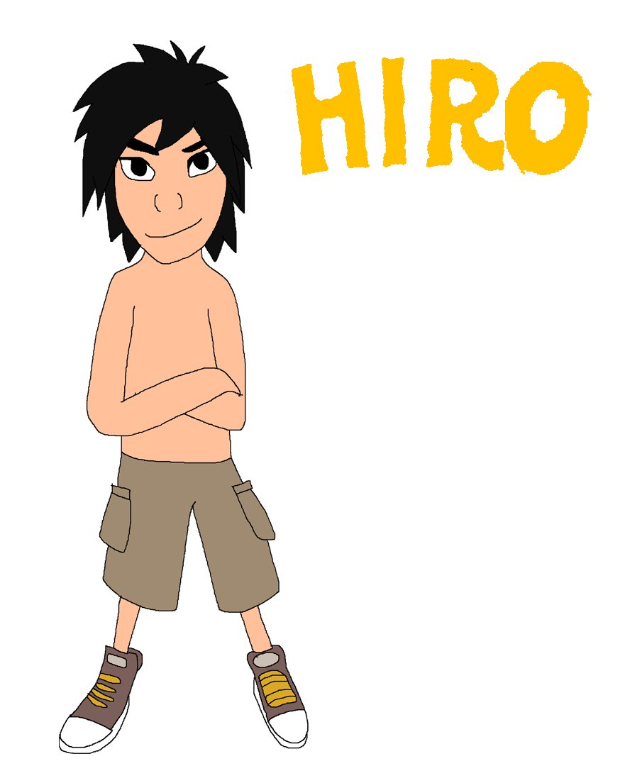 Hiro as Crash Bandicoot by Rainbow-Dash-Rockz
