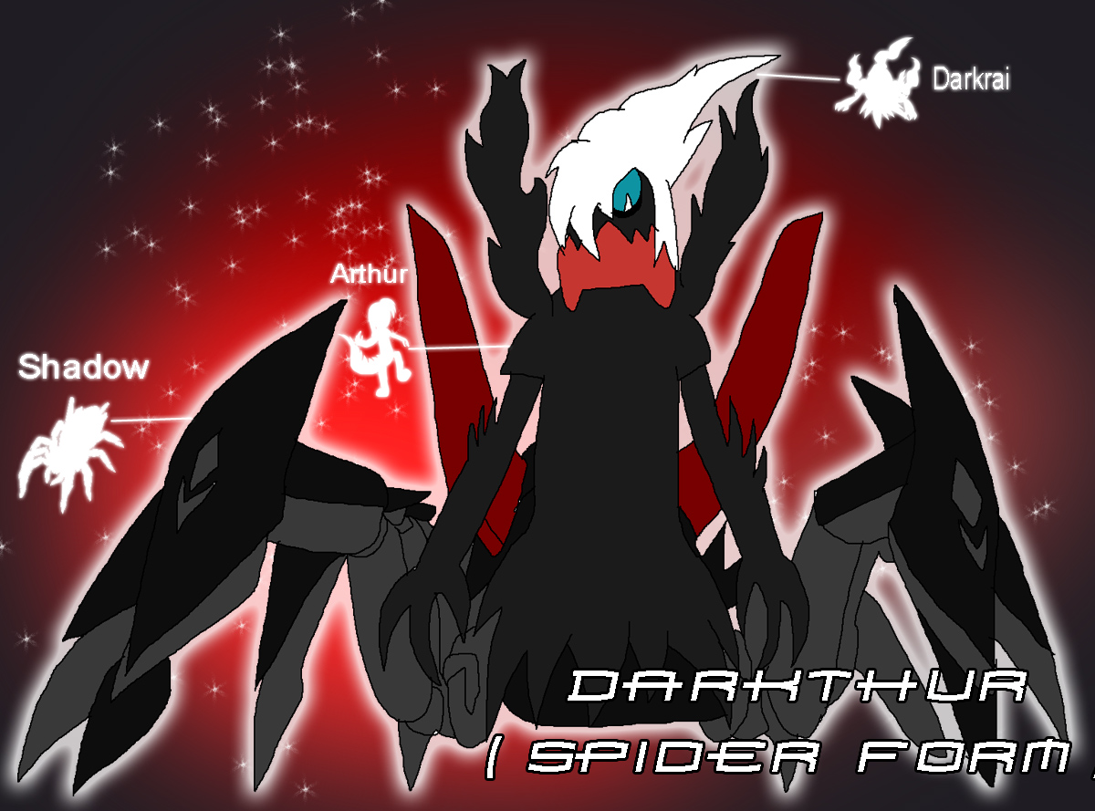 Darkthur (Spider Form) by Rainbow-Dash-Rockz