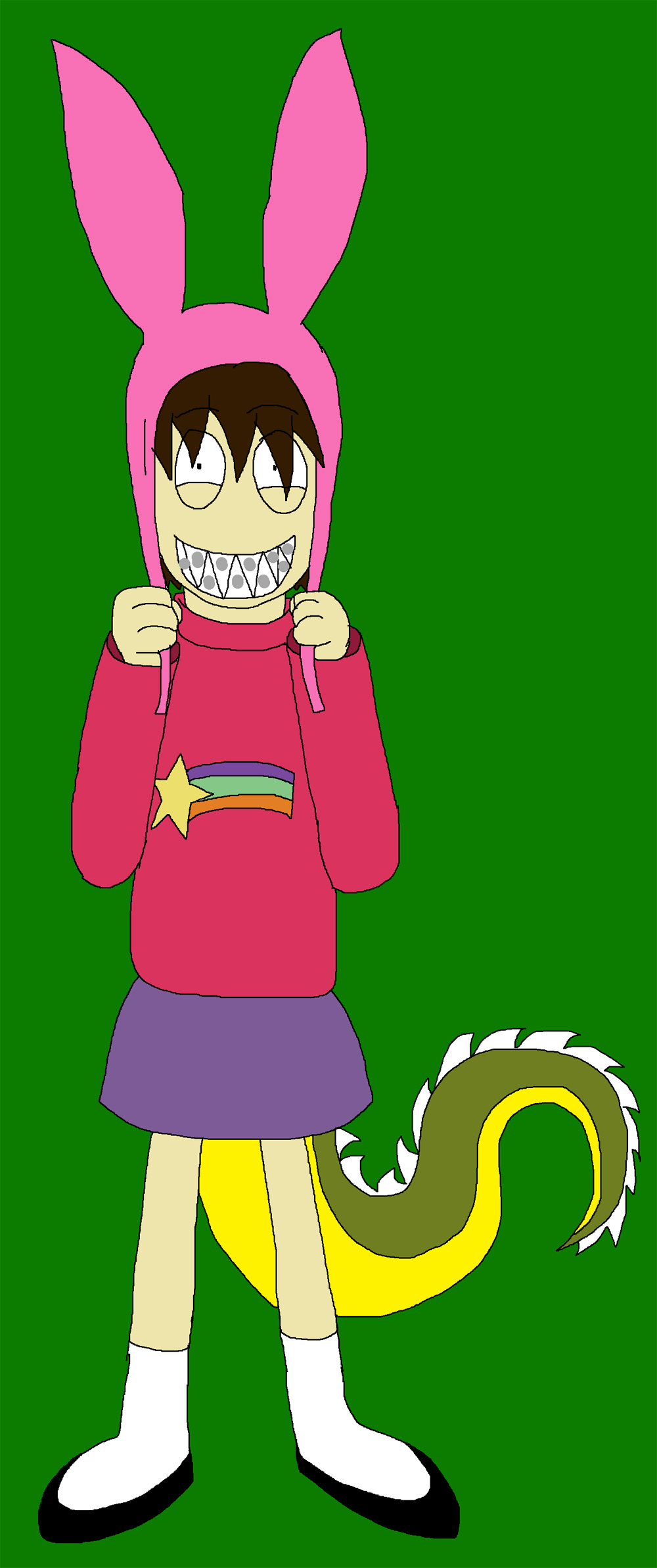 Arthur as Mabel Pines with Louise's Hat by Rainbow-Dash-Rockz