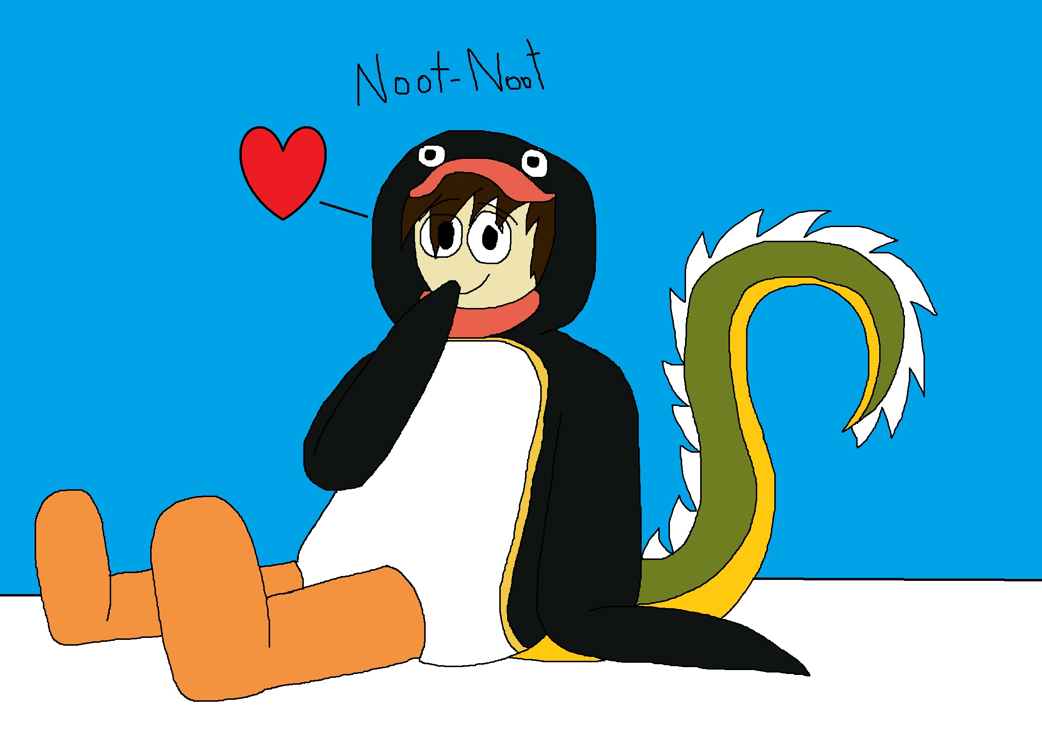 Arthur in Pingu Penguin Costume by Rainbow-Dash-Rockz