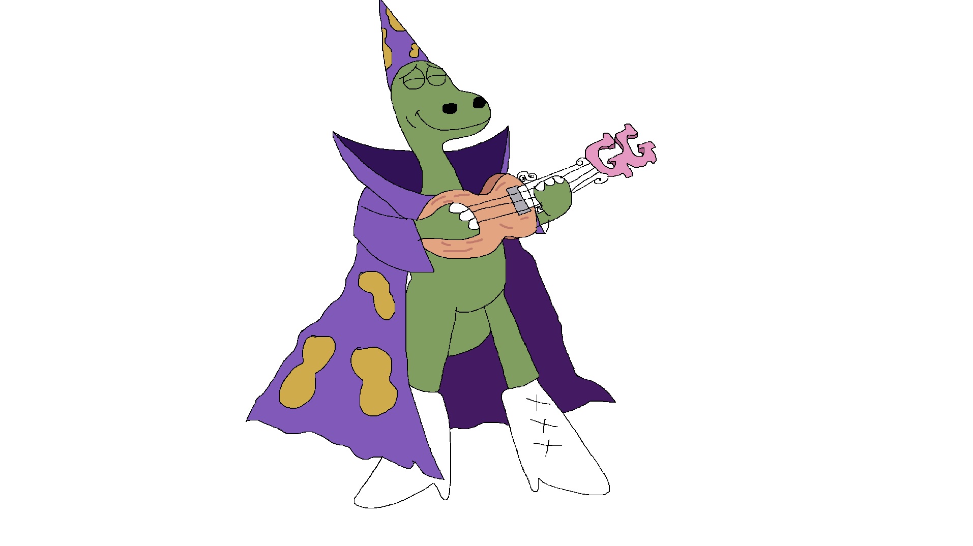 Arlo as Wizard with Guitar by Rainbow-Dash-Rockz
