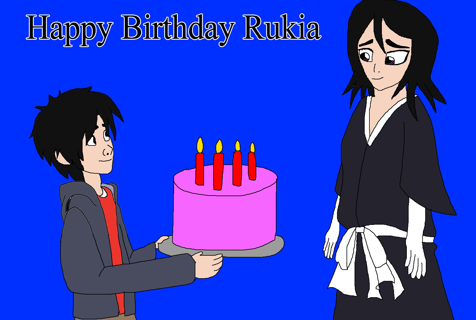 Happy Birthday Rukia by Rainbow-Dash-Rockz