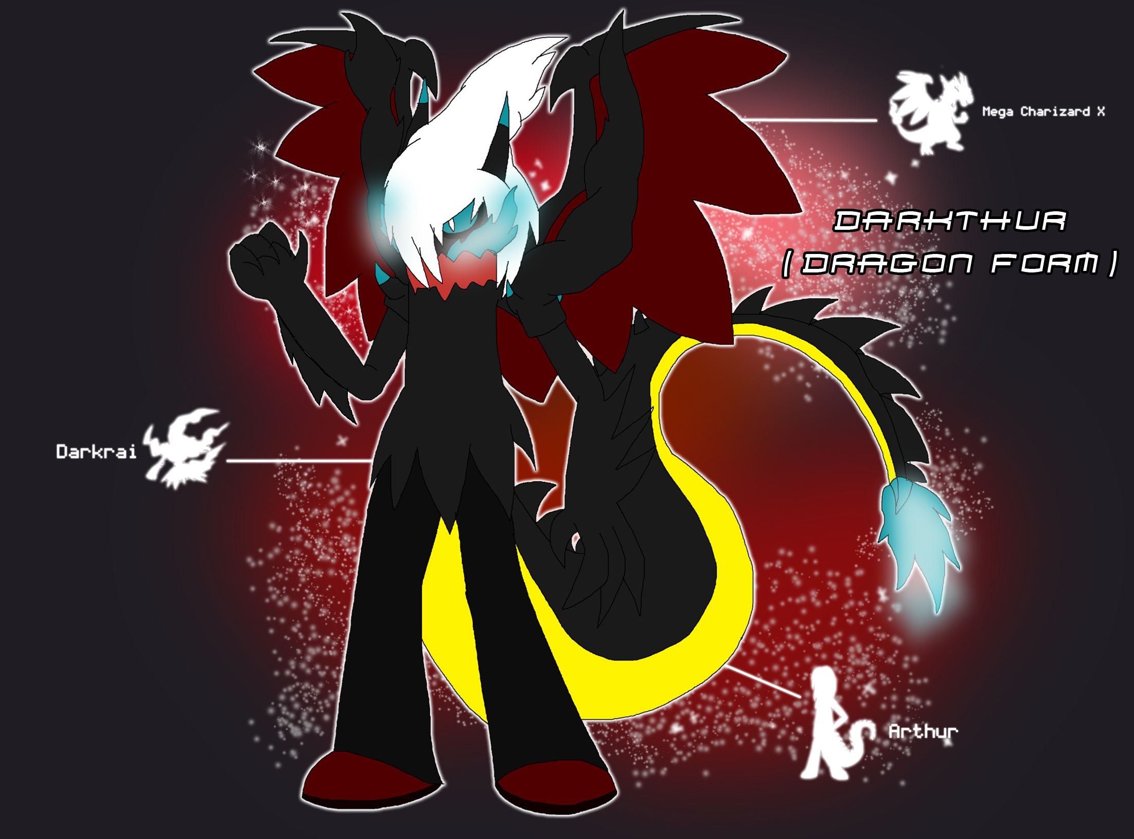 Fusion - Darkthur (Dragon Form) by Rainbow-Dash-Rockz