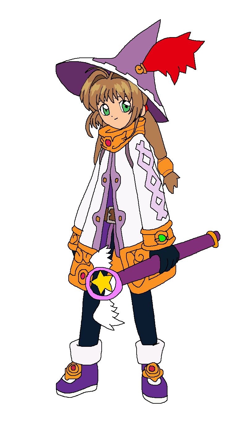Sakura dressed as Yumi's Fantasy Knight by Rainbow-Dash-Rockz