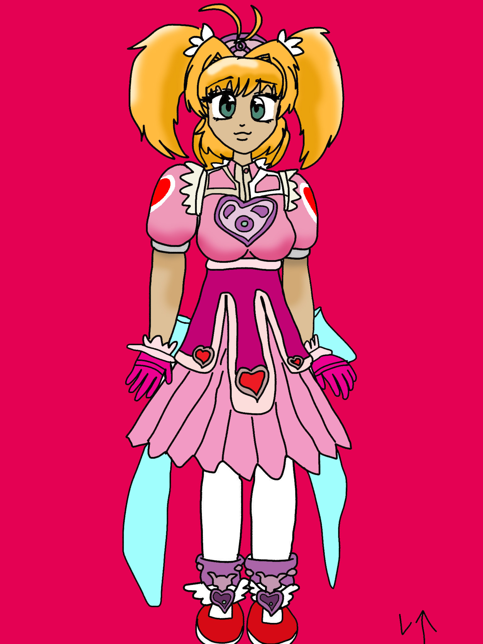 Princess Ace Sakura (Colored) by Rainbow-Dash-Rockz