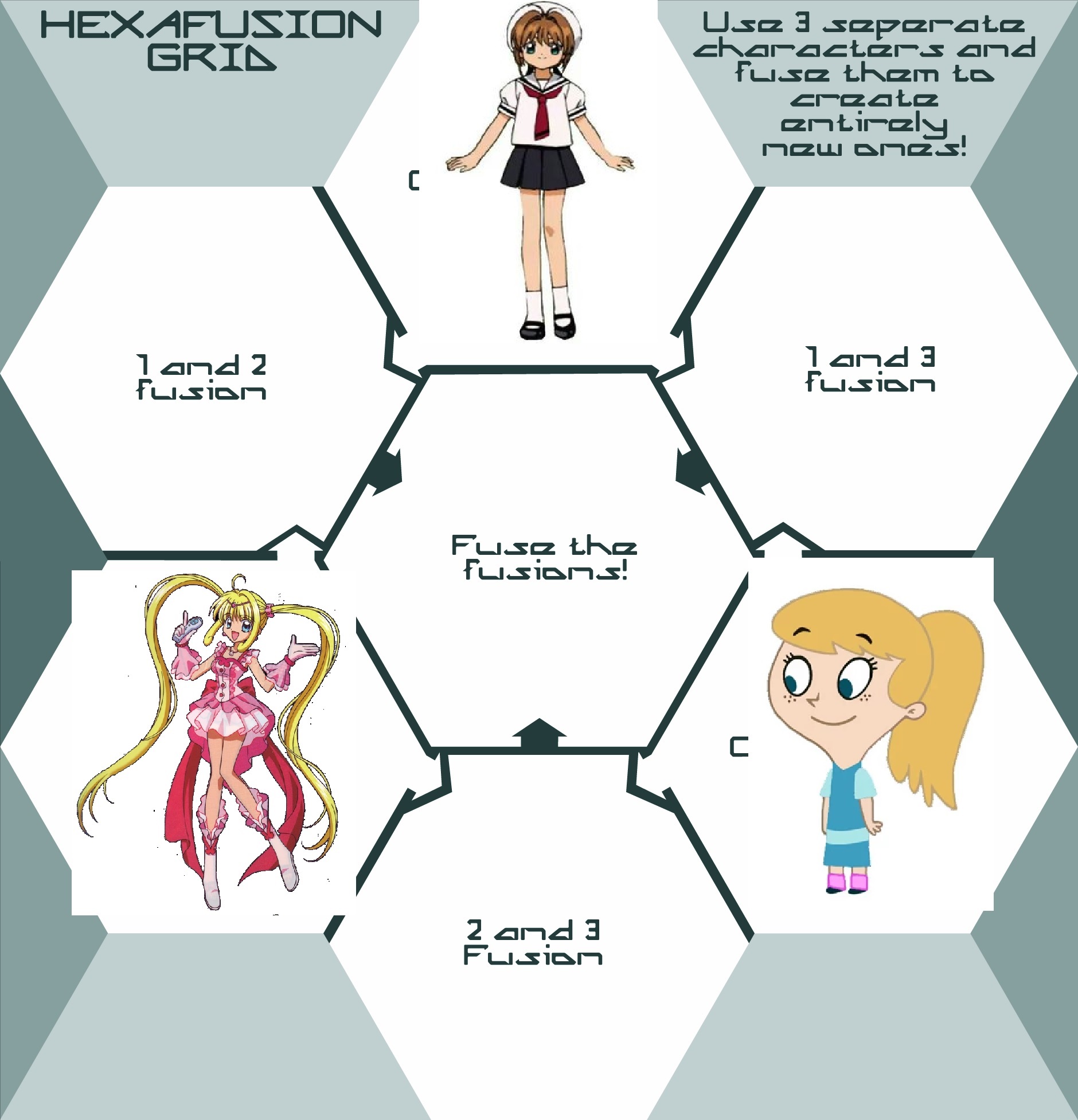 Hexafusion Idea: Blond Hair Power Girl by Rainbow-Dash-Rockz