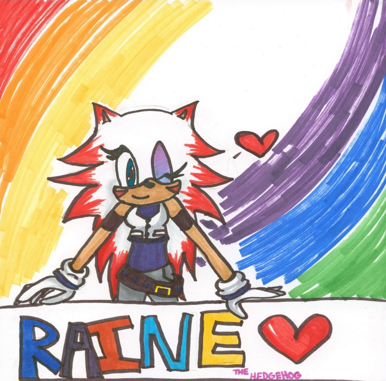Rainbow Raine! by RaineandSonic