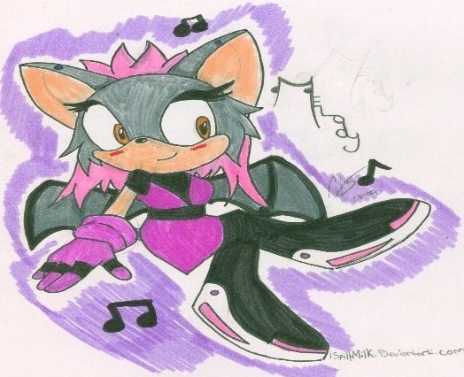 Melody The Bat by RaineandSonic