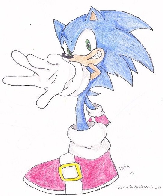 Sonic -colored- by RaineandSonic