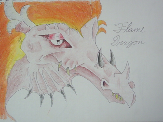 Flame Dragon by Rakshiv