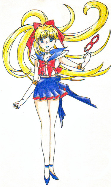 Sailor V Revealed by Ralinde