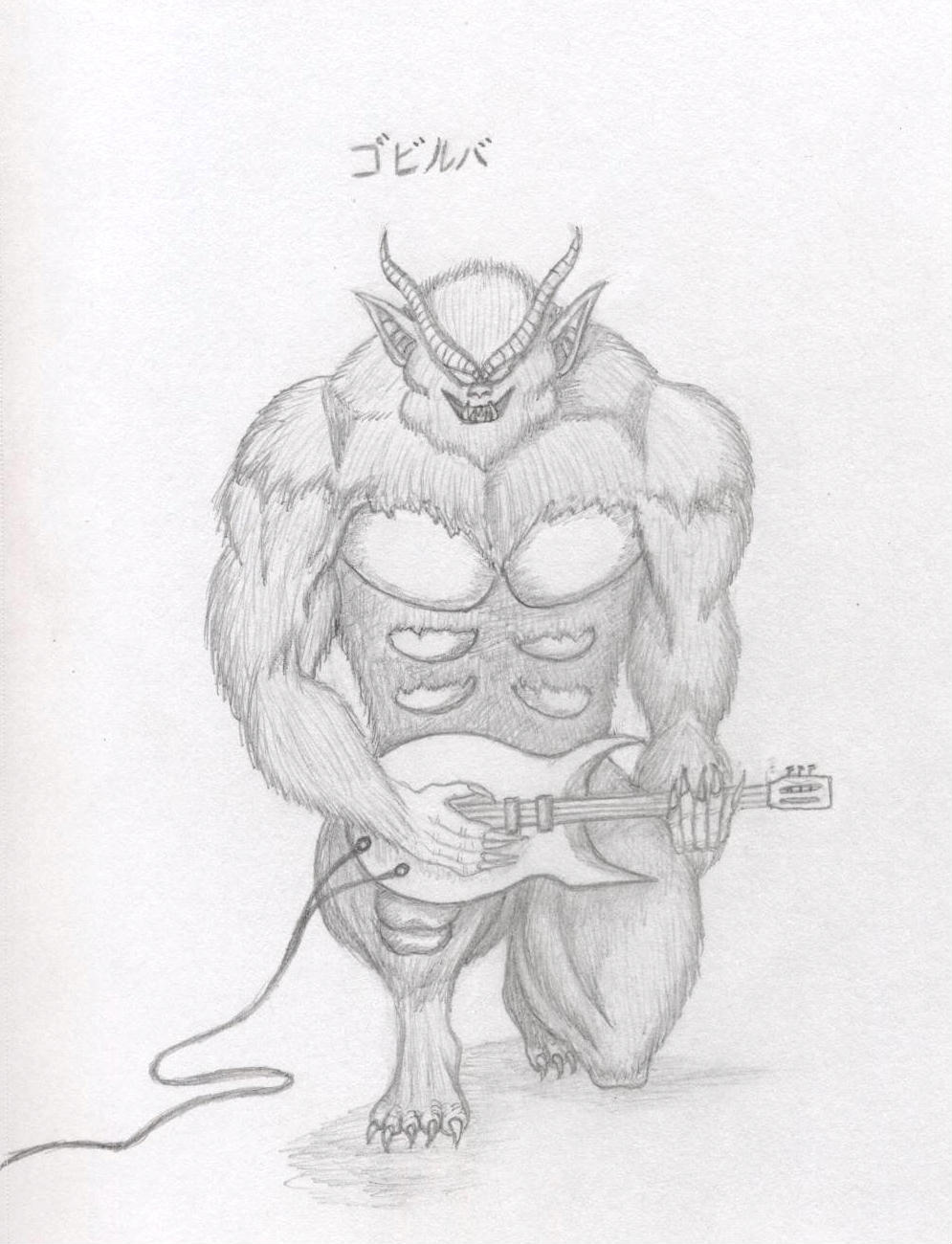 Gobilva Guitarist by Ran_The_Hyena