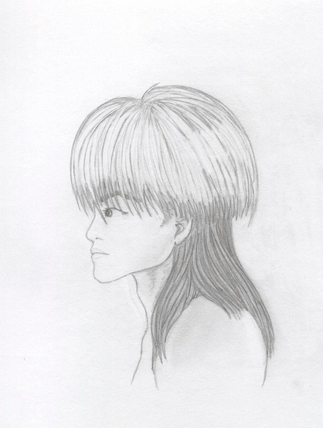 Makoto profile WIP by Ran_The_Hyena